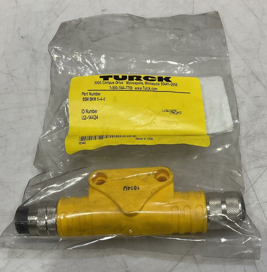 TURCK BSM BKM 5-4-0 CORDSET ADAPTER U3S