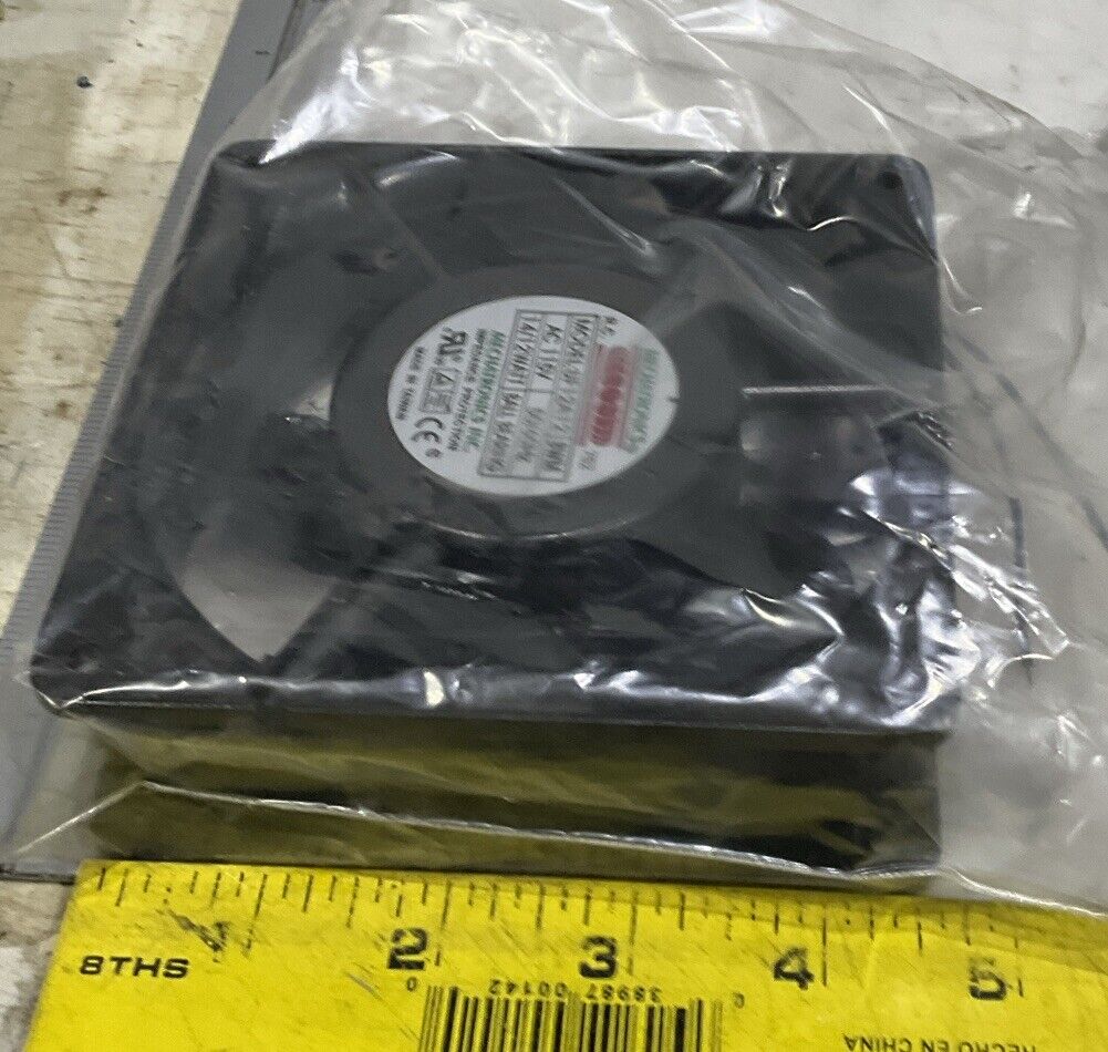 MECHATRONICS UF12A12 50-60HZ 115V 12W AXIAL COOLING FAN LOT OF 4 U3S