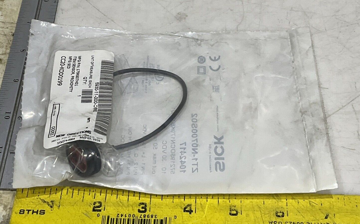 SICK ZT1-N0700S02 SENSOR LOT OF 4 U3S