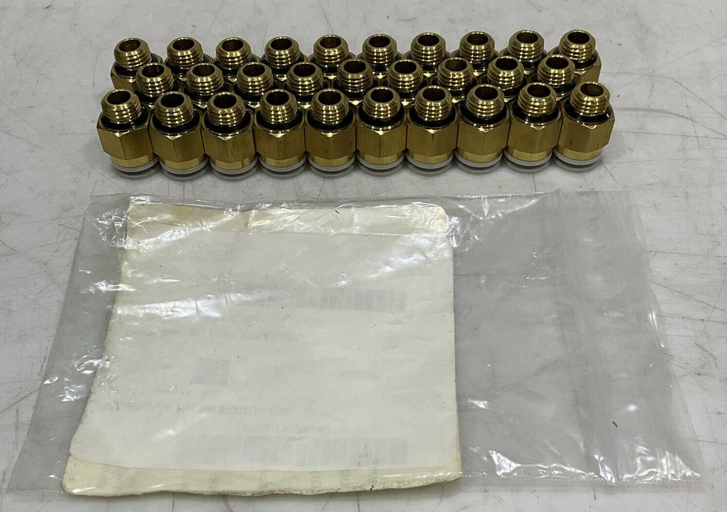 SMC KQ2H10-U02 MALE FITTING CONNECTOR LOT OF 29 U3S