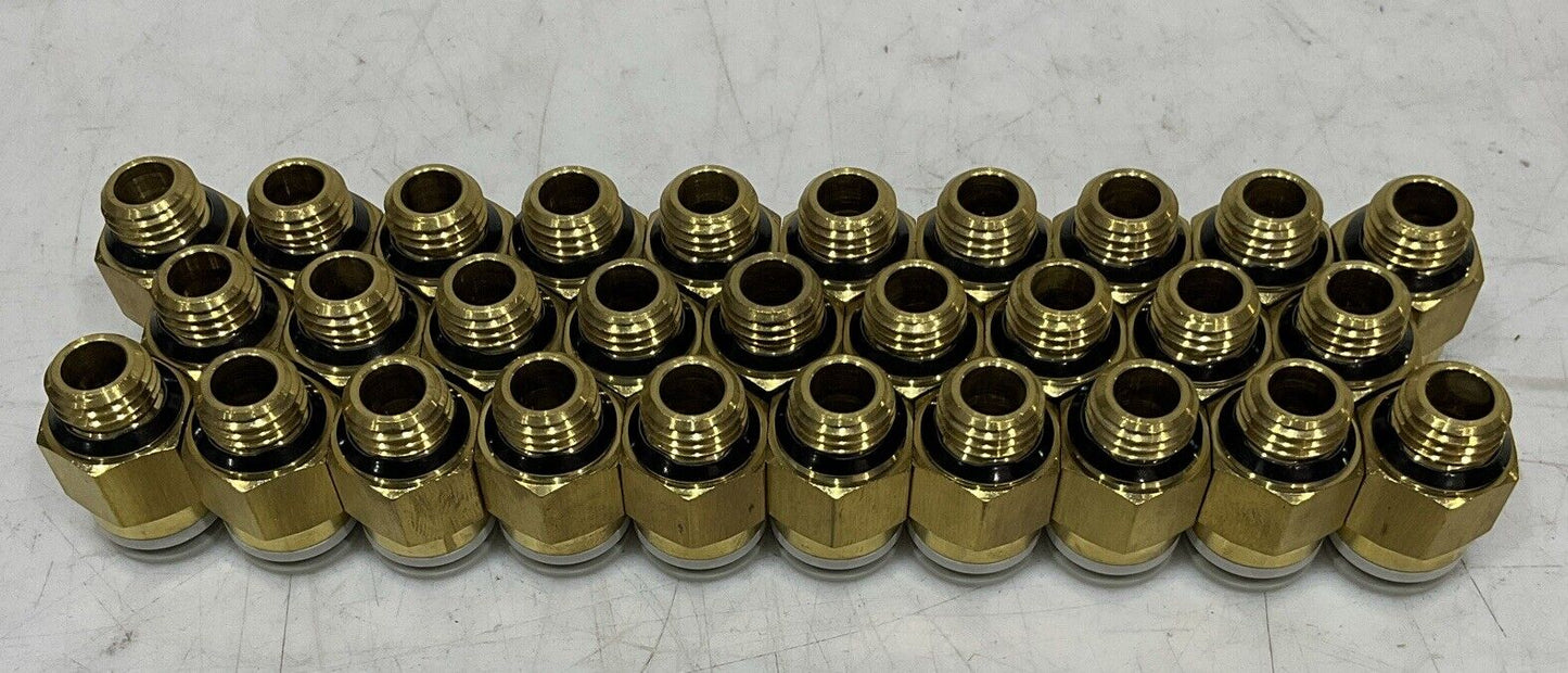 SMC KQ2H10-U02 MALE FITTING CONNECTOR LOT OF 29 U3S
