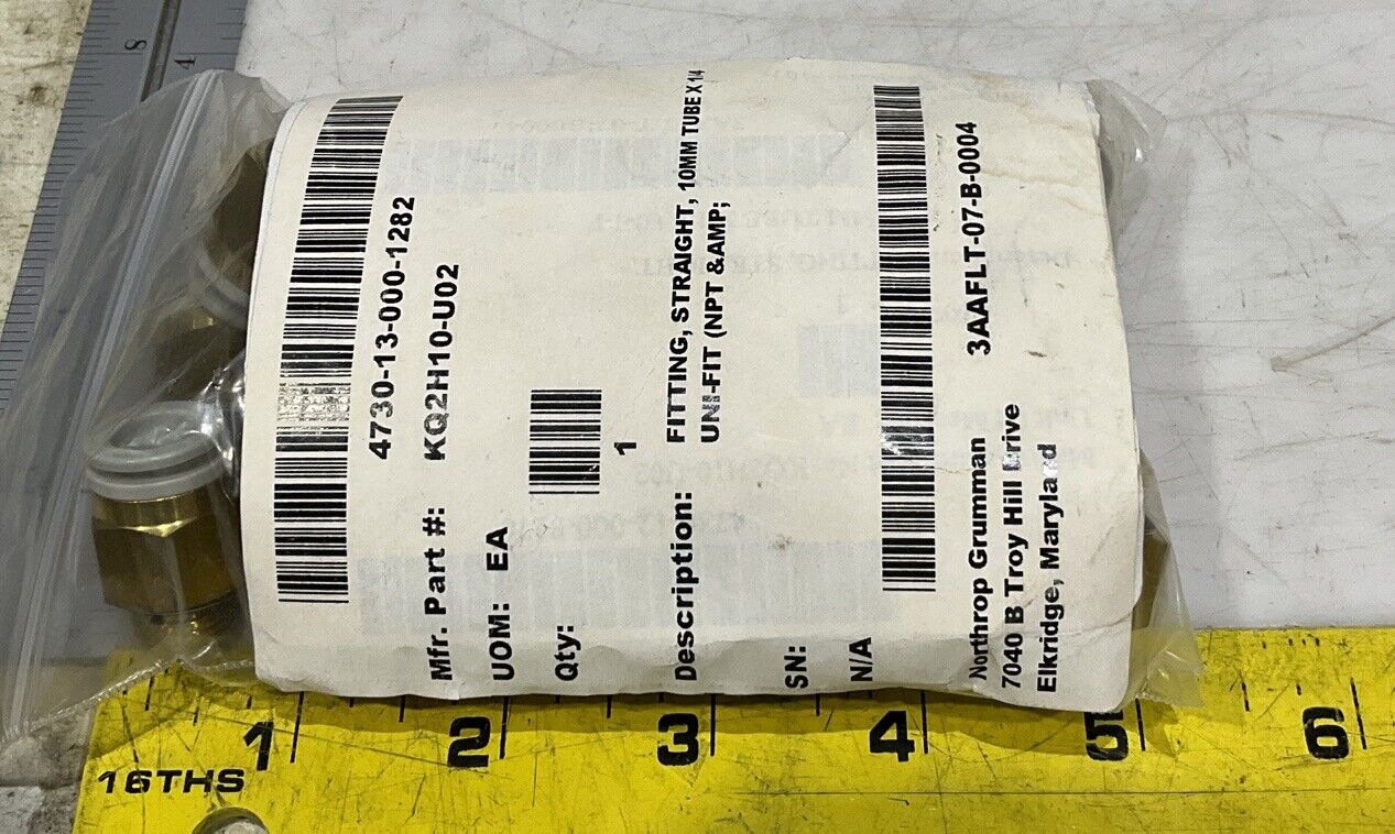 SMC KQ2H10-U02 MALE FITTING CONNECTOR LOT OF 29 U3S