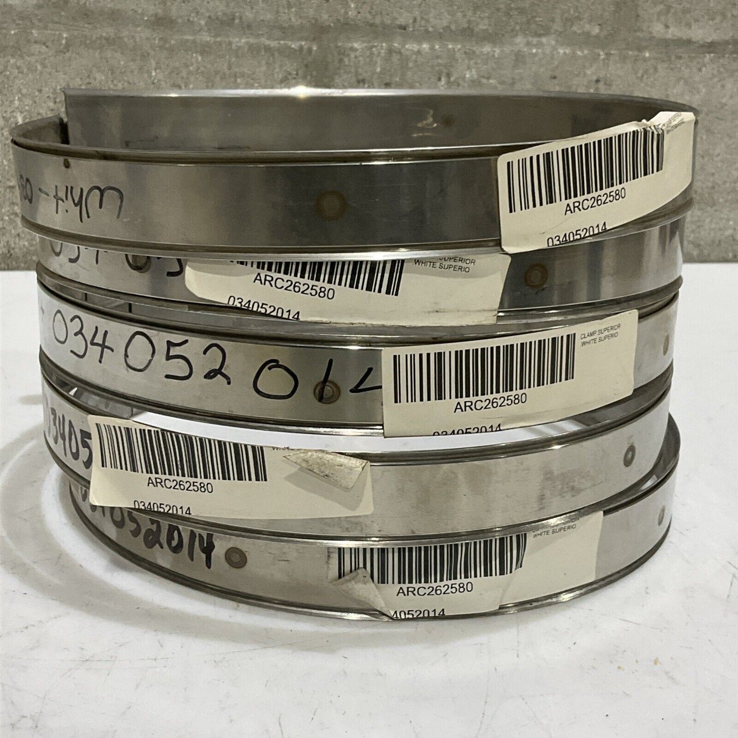 CLAMPCO 941WN-0831 HOSE CLAMP COUPLING LOT OF 5 U4M