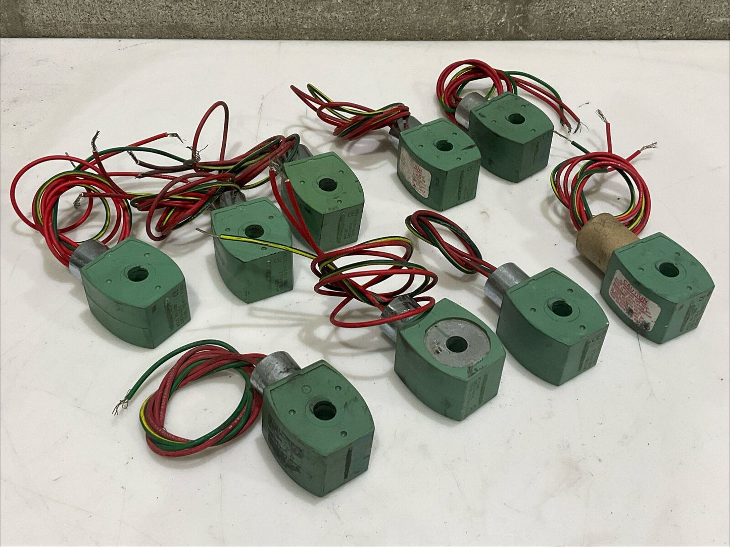ASCO MP-C-080 238210-032-D SOLENOID VALVE COIL 120/60 110/50 LOT OF 9