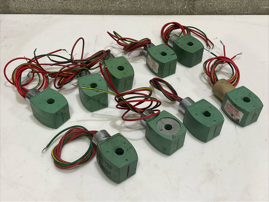 ASCO MP-C-080 238210-032-D SOLENOID VALVE COIL 120/60 110/50 LOT OF 9