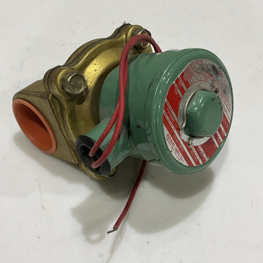 ASCO EF80171 F511009 EF8210B55 SOLENOID VALVE 150/125 PSI 15.4 W 1-1/4 PIPE 120V