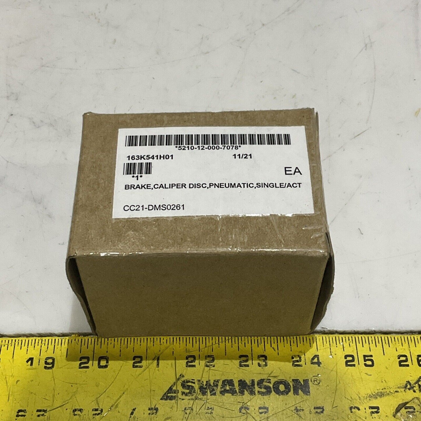 WC BRANHAM P38SA PNEUMATIC CALIPER DISC BRAKE 4004-0714 U3S