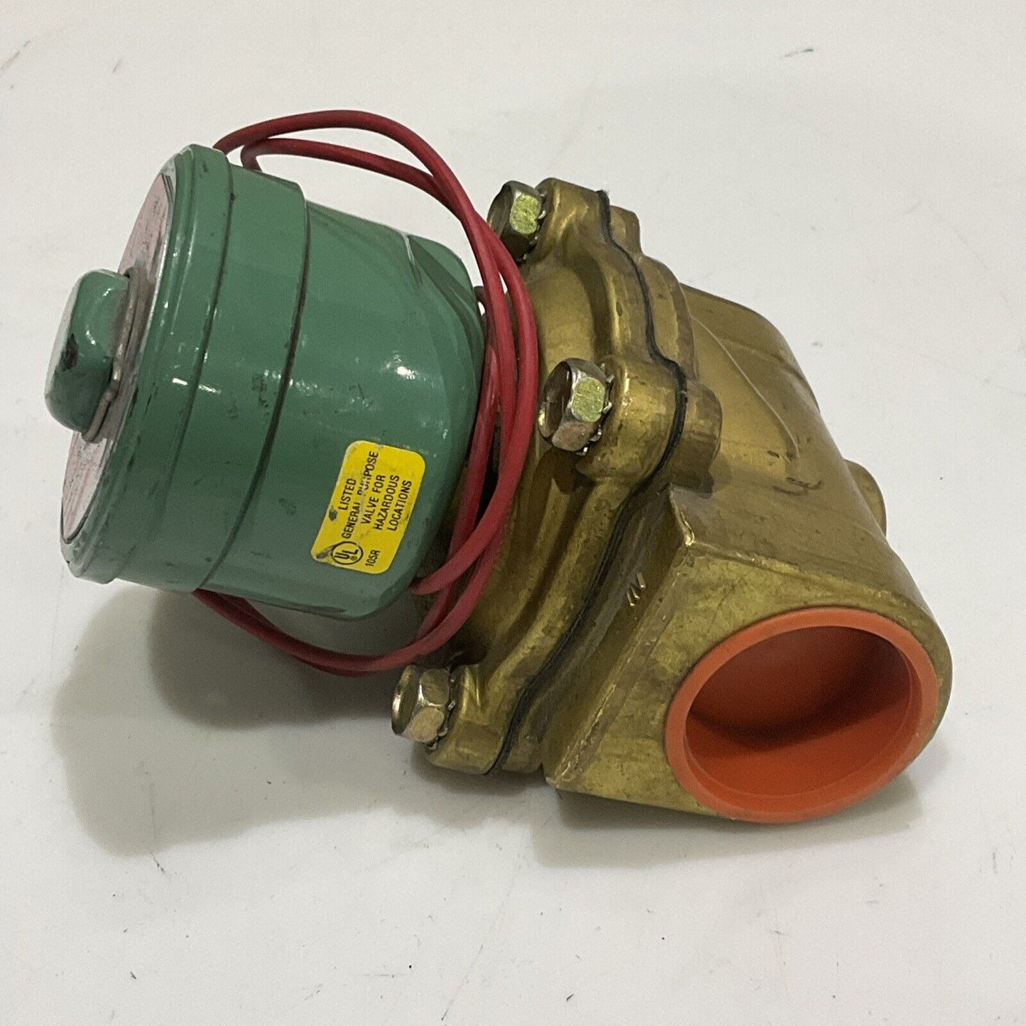 ASCO EF80171 F511009 EF8210B55 SOLENOID VALVE 150/125 PSI 15.4 W 1-1/4 PIPE 120V
