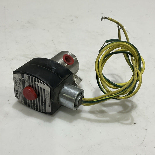 ASCO 312194-V EFHT8321G205V SOLENOID VALVE 55 PSI 11.6W 1/4 PIPE