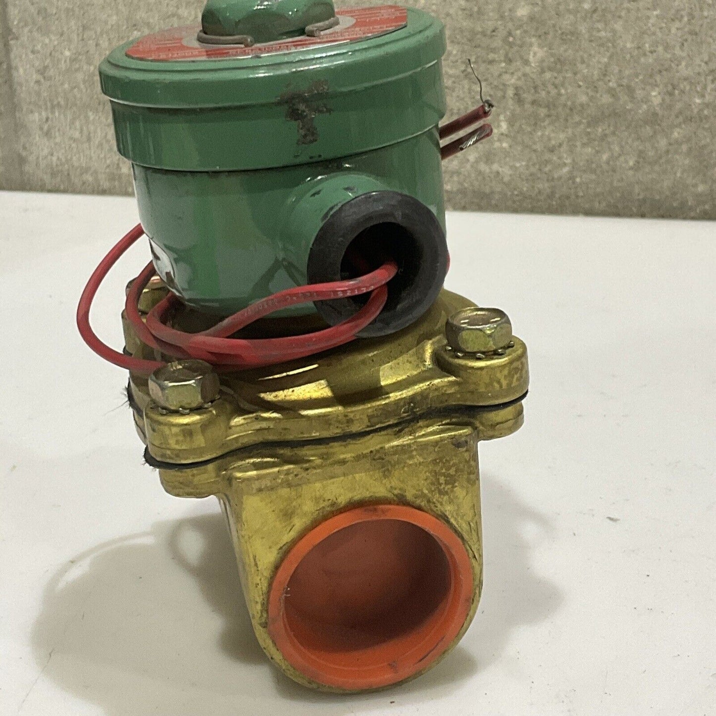 ASCO EF80171 F511009 EF8210B55 SOLENOID VALVE 150/125 PSI 15.4 W 1-1/4 PIPE 120V