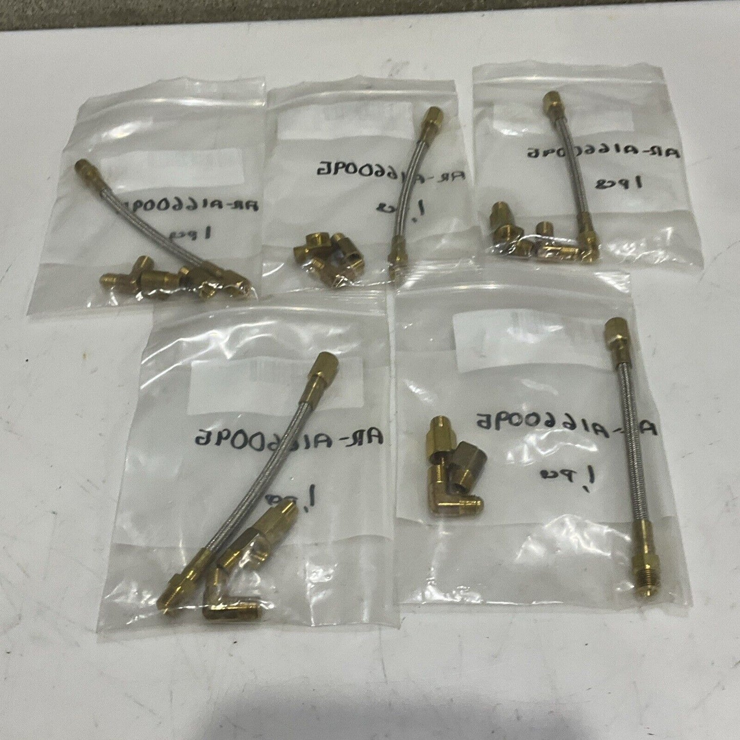 ARROW ENGINE A166009G OIL LINE ASSEMBLY ARC215623 LOT OF 5 U4M