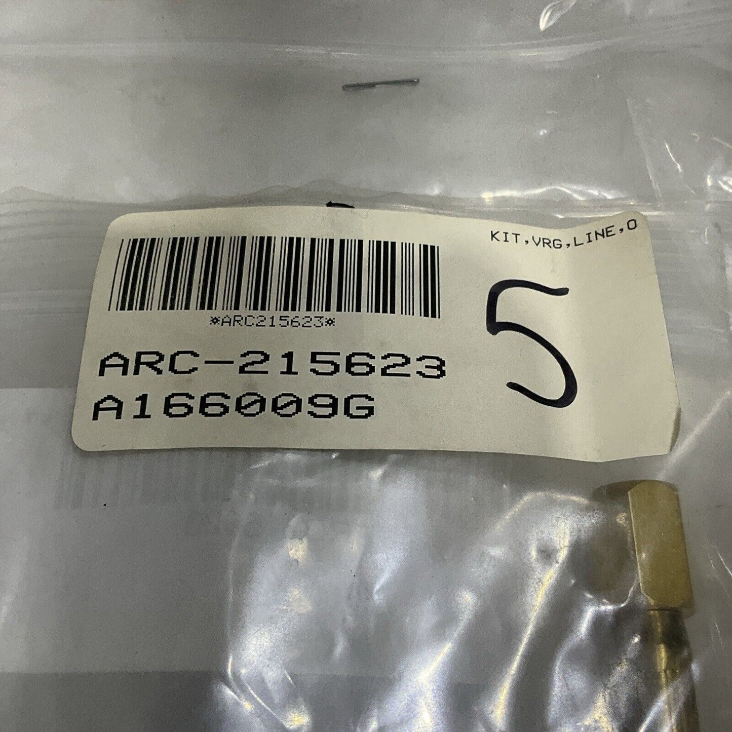 ARROW ENGINE A166009G OIL LINE ASSEMBLY ARC215623 LOT OF 5 U4M