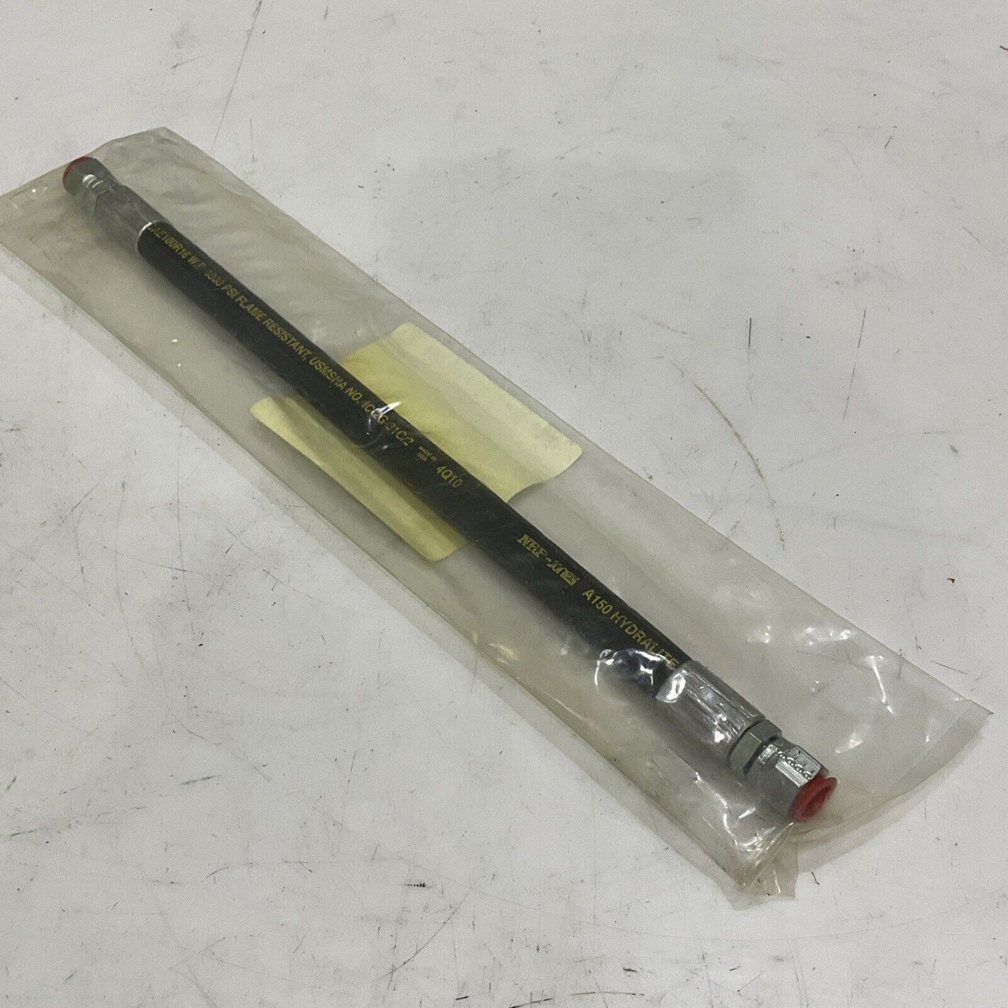 NRP-JONES A150 SAE100R16 FLANE RESISTANT HYDRAULIC HOSE 4800 PSI IC-2G-31C/2 U3S