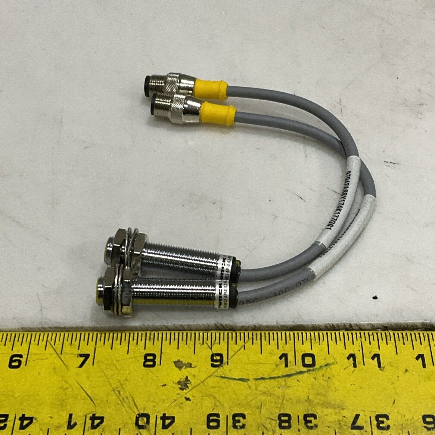 TURCK BI4-M12-AP6X-0.2-RS4T EMBEDDABLE BARREL PROXIMITY SENSOR LOT OF 2 U3S