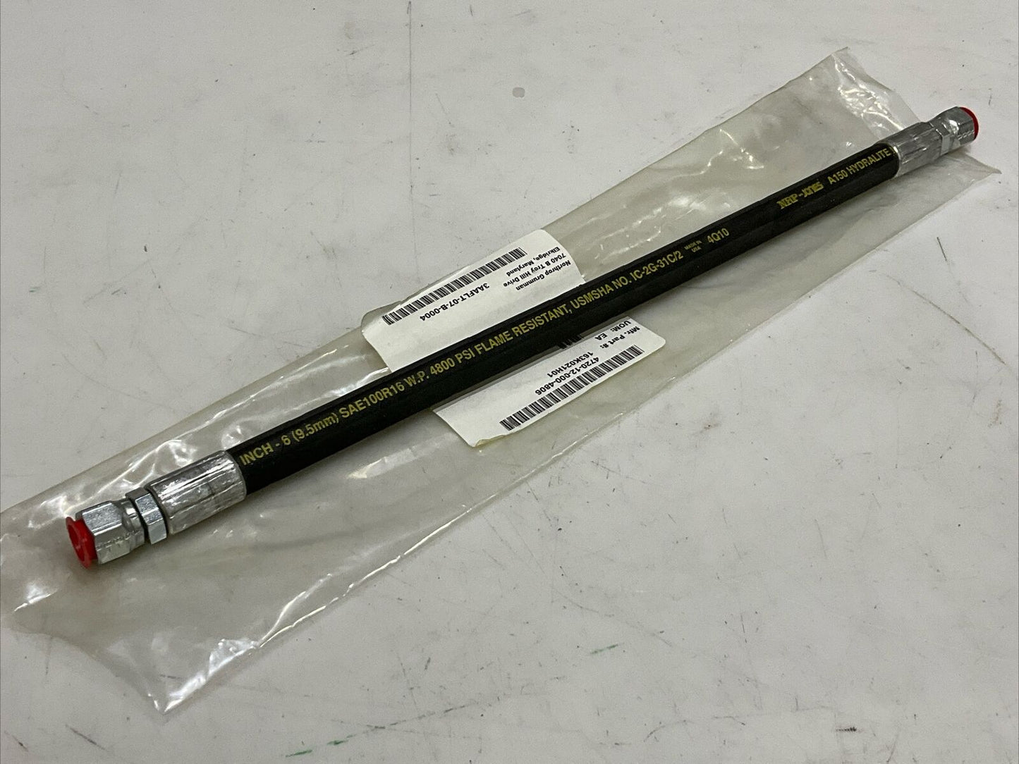 NRP-JONES SAE100R16 IC-2G+0-31C/2 4Q10 A150 HYDRAULIC HOSE U3S