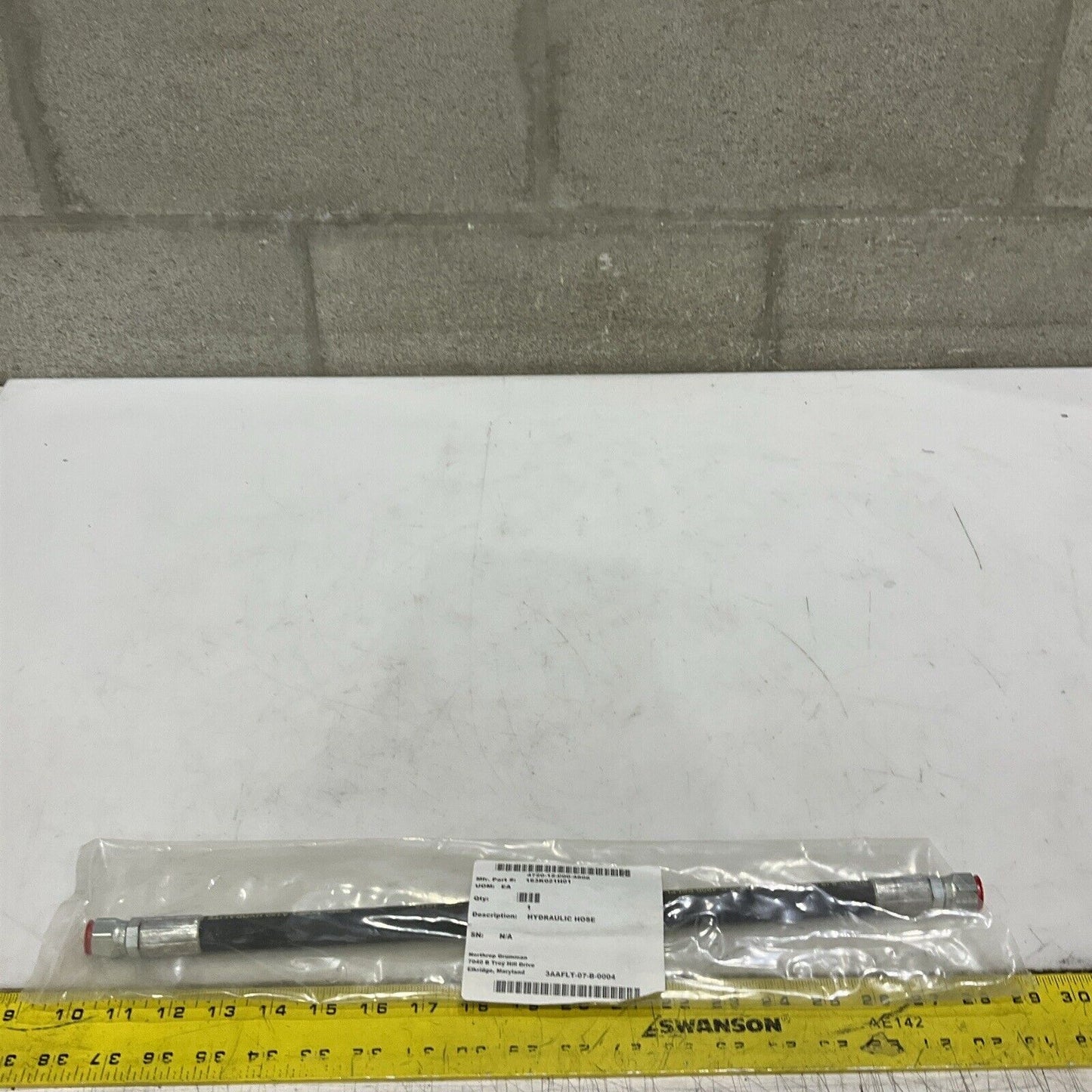 NRP-JONES SAE100R16 IC-2G+0-31C/2 4Q10 A150 HYDRAULIC HOSE U3S