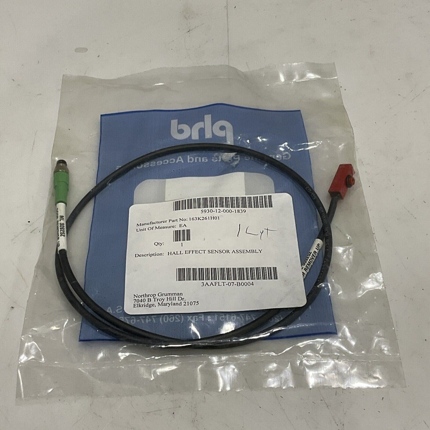 PHD ML309252 HALL EFFECTSENSOR ASSEMBLY U3S