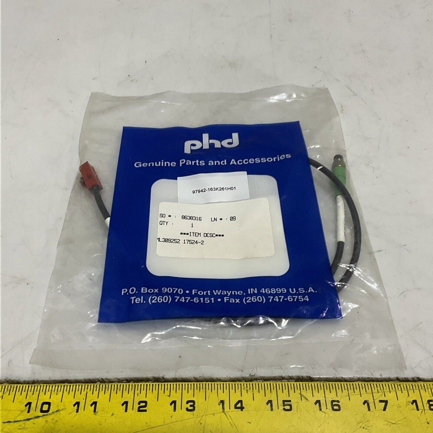 PHD ML309252 HALL EFFECTSENSOR ASSEMBLY U3S