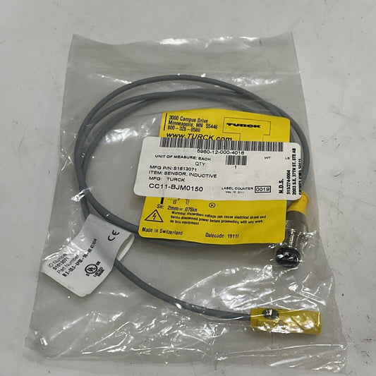 TURCK BI2-Q5.5-AP6X-1M-RS 4T/S34 INDUCTIVE SENSOR S1613071 U3S