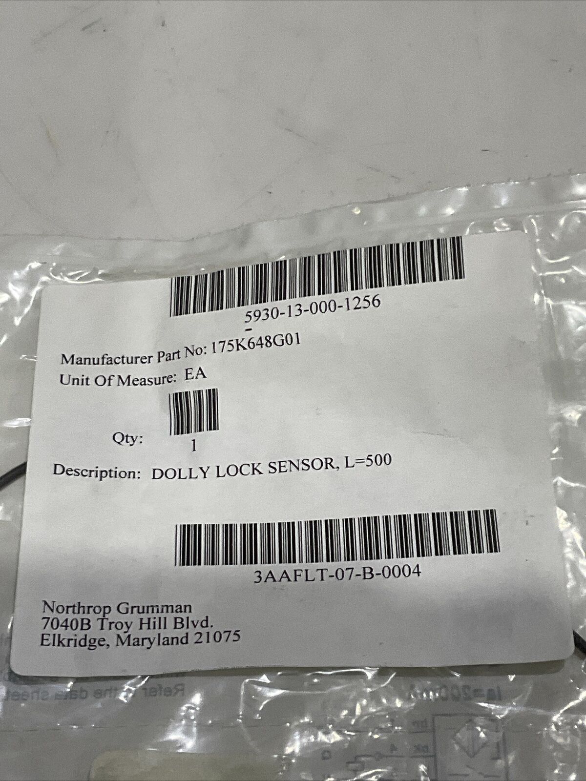 SICK MZN1-06VPS-KRDA01 DOLLY LOCK SENSOR 10-30V CLASS2/75C 200 MA U3S