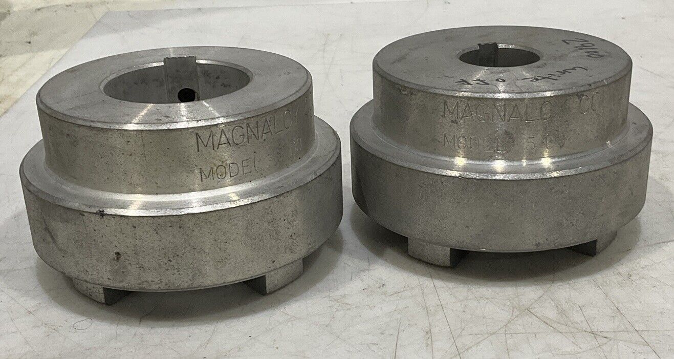 MAGNALOY COUPLING CO 5 00 JAW COUPLING LOT OF 2 U4M