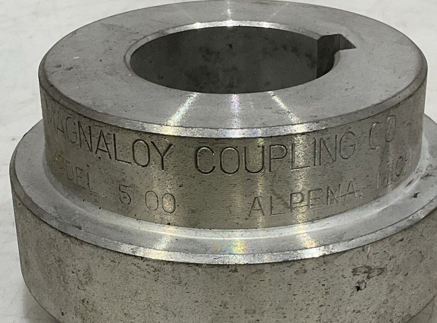 MAGNALOY COUPLING CO 5 00 JAW COUPLING LOT OF 2 U4M