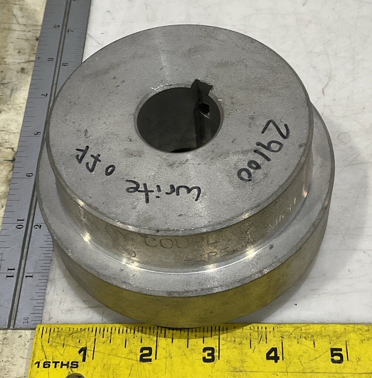 MAGNALOY COUPLING CO 5 00 JAW COUPLING LOT OF 2 U4M