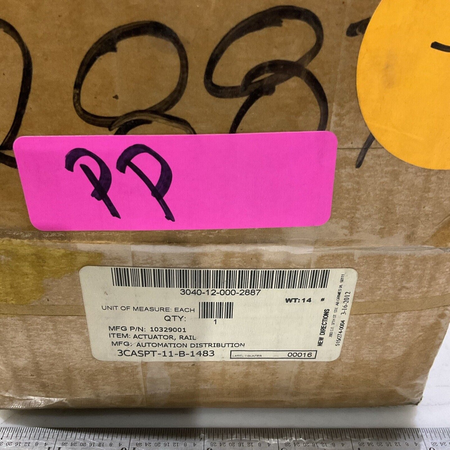 MACRON DYNAMICS 10329001 0241 LINEAR RAIL U3S