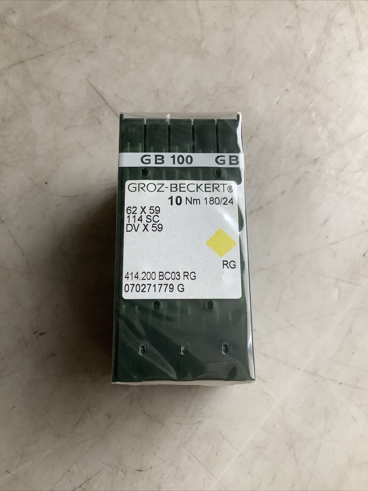 GROZ-BECKERT 736662 SEWING MACHINE NEEDLES 62X59 114SC DVX59 RM6 - QTY 300