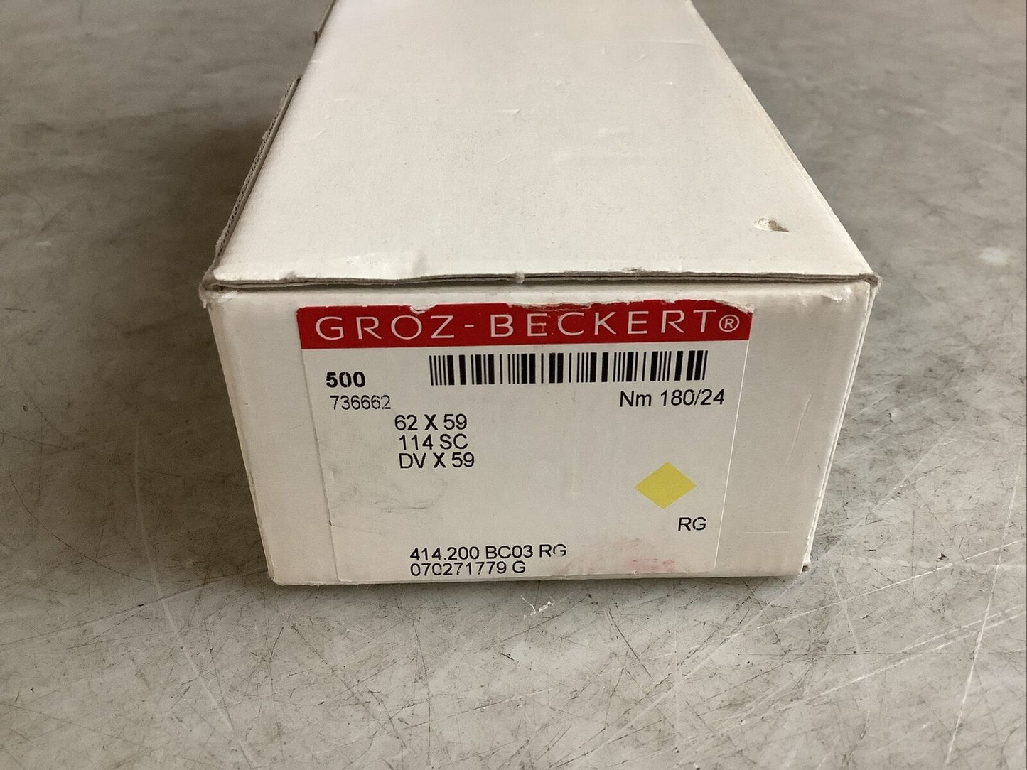 GROZ-BECKERT 736662 SEWING MACHINE NEEDLES 62X59 114SC DVX59 RM6 - QTY 300
