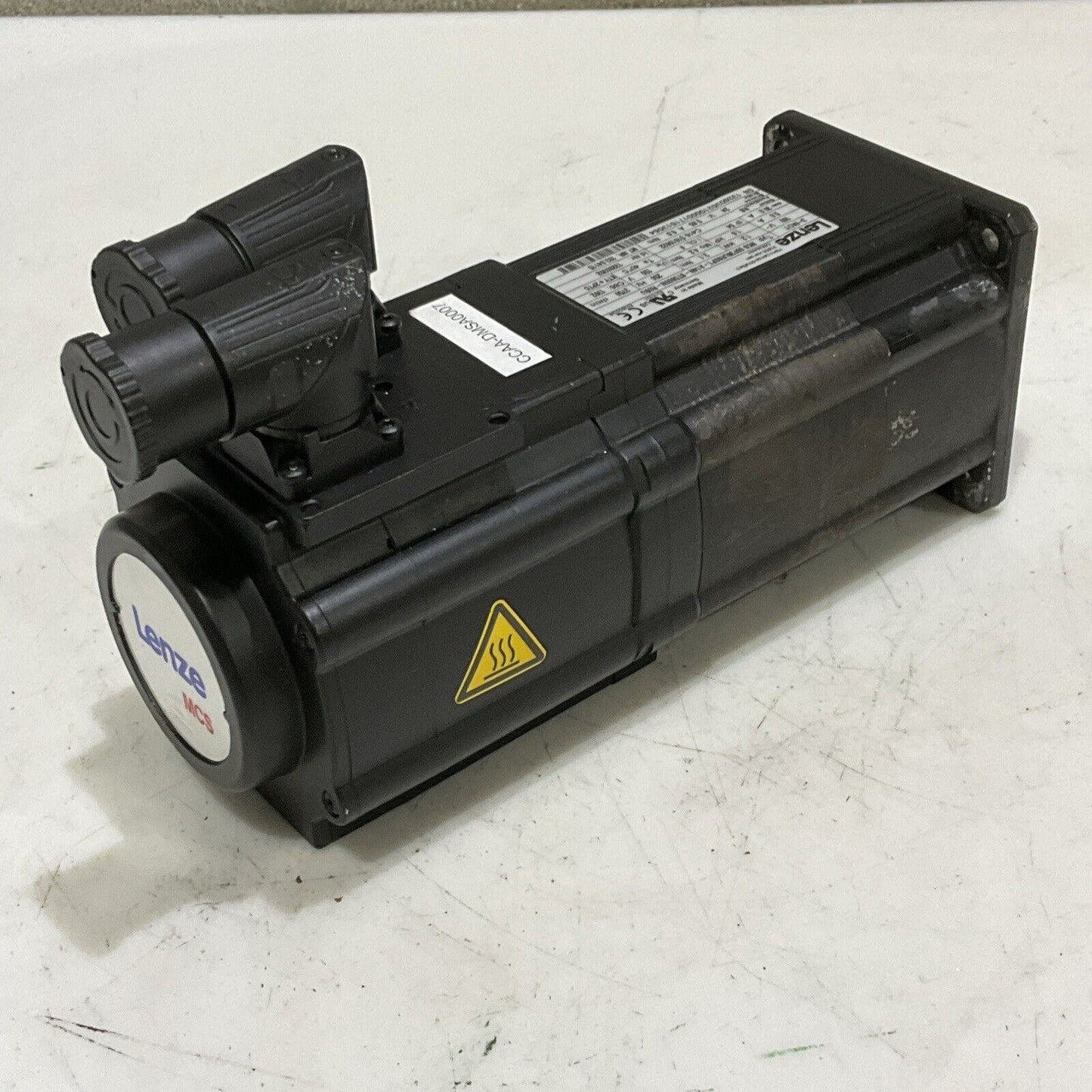 LENZE MCS 09F38LRS0P1-A14N-ST500N-R0SU SERVO MOTOR 160V 5.0A 30A 3750 RPM U3S