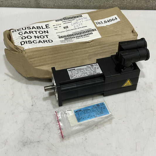 LENZE MCS 06F60LRS0P1-A11N-ST5S00N-R2SU SERVO MOTOR 125 V 3.4/16.5A 400H U3S