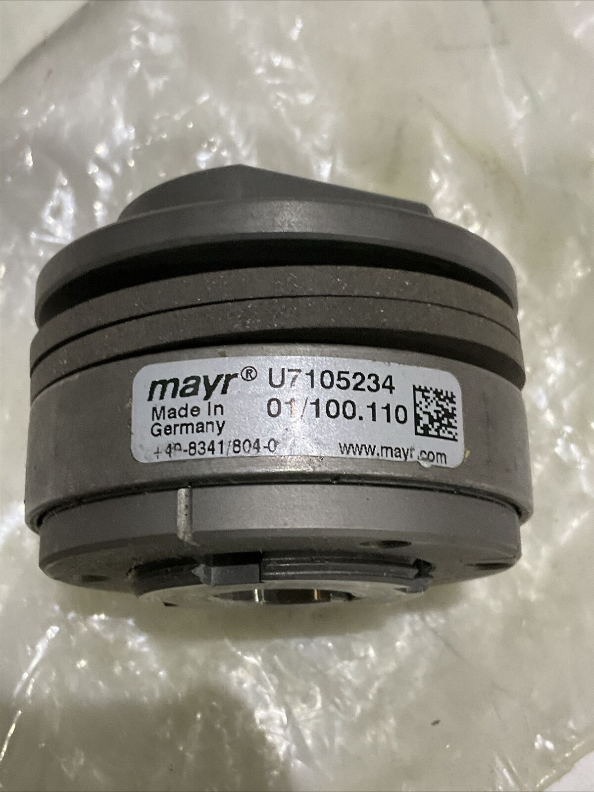 MAYR 01/100.110 U7105234 ROBA SLIP HUB TORQUE LIMITER SIZE 01 U3S