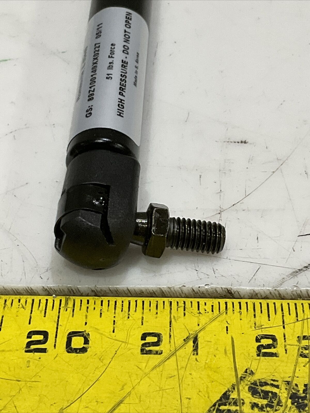 IGS VOLUMELINE 89Z100149XX0227 05/11 HIGH PRESSUE GAS SPRING 51LBS U3S