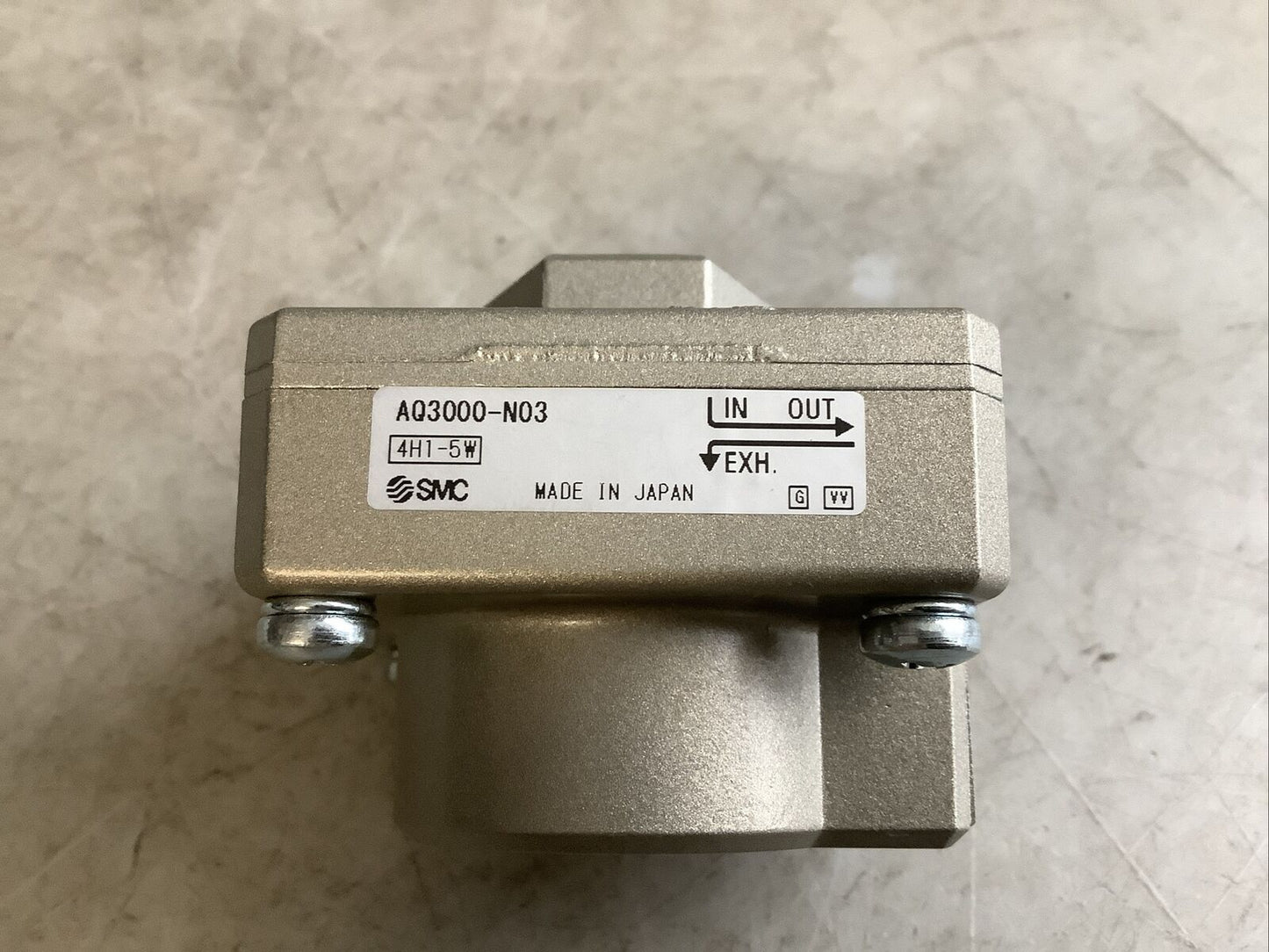 SMC AQ3000-N03 QUICK EXHAUST VALVE U3S - LOT OF 2