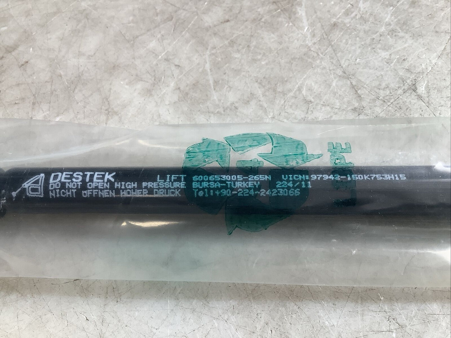 DESTEK 600653005-265N 97942-150K753H15 GAS SPRING U3S