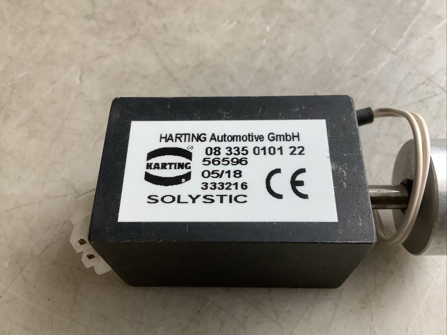 HARTING AUTOMOTIVE 08 335 0101 22 GMBH SOLENOID BUCKET MOTOR U3S