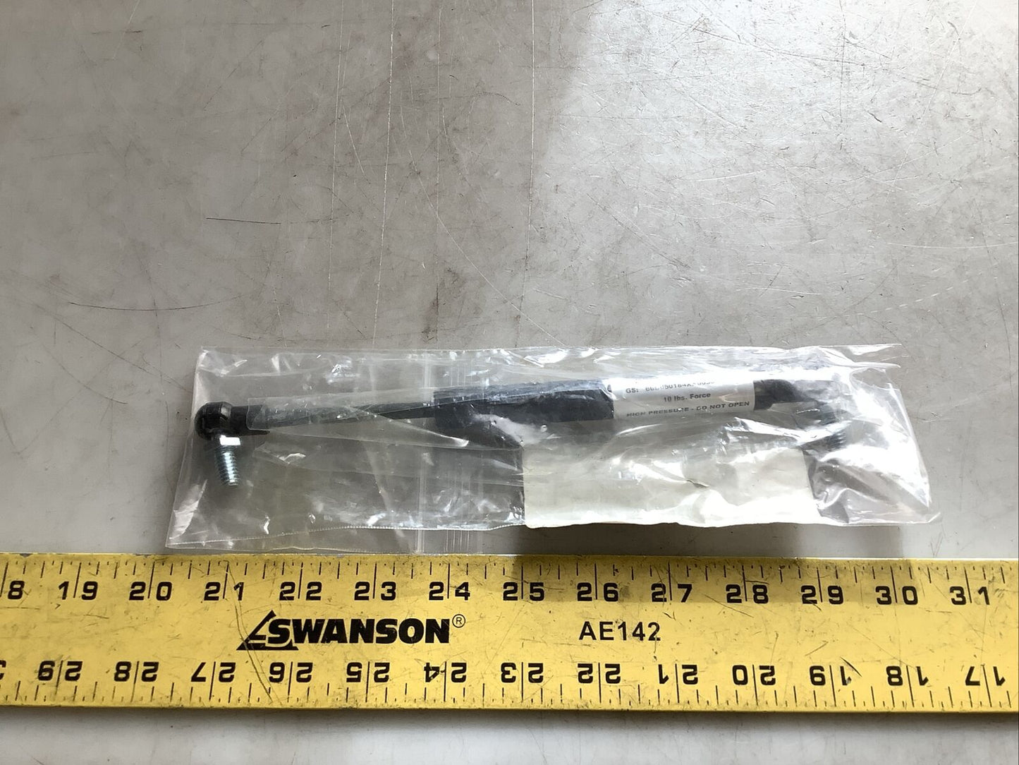 IGS 66U060184XX0050 VOLUMELINE GAS SPRING 10LBS FORCE U3S