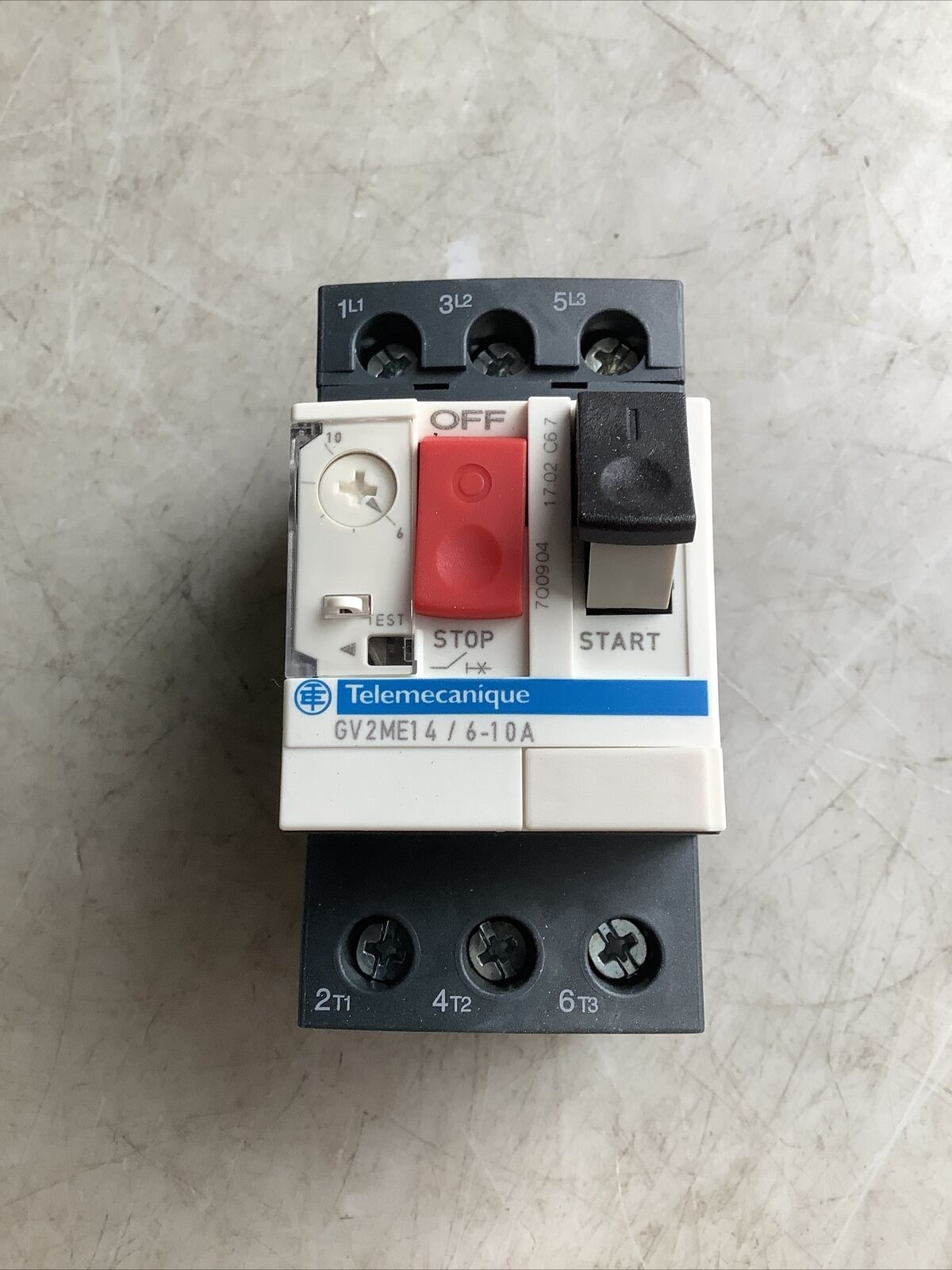 SCHNEIDER ELECTRIC GV2ME14 MOTOR CIRCUIT BREAKER 6-10A U3S